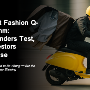 Fast Fashion Q-Commerce: What Founders Are Testing — and Investors Are Missing